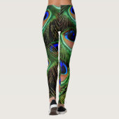 pauwenbladeren leggings (Achterkant)