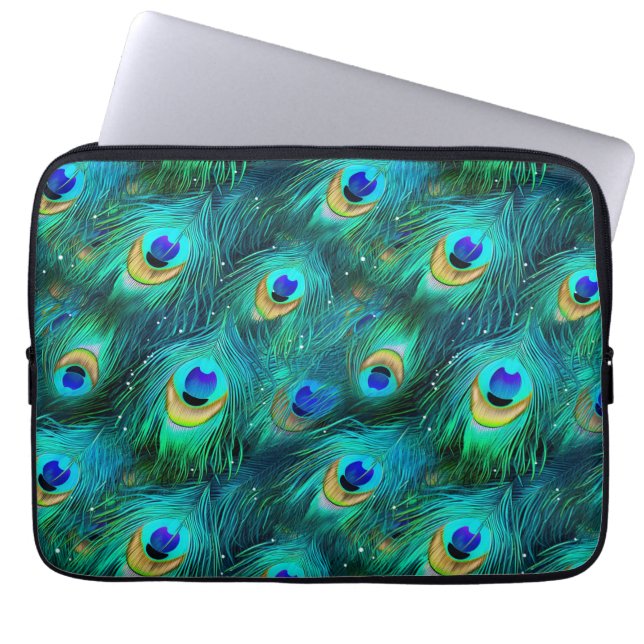 Pauwenglorie Laptop Sleeve (Voorkant)