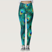 Pauwenglorie Leggings (Voorkant)