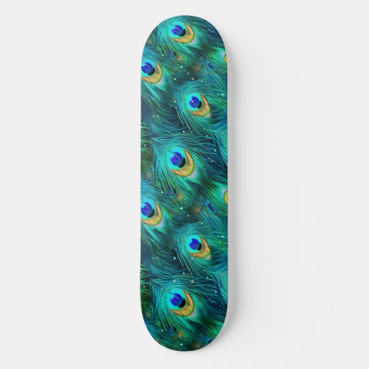 Pauwenglorie Persoonlijk Skateboard (Voorkant)