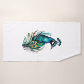 pauwenhanddoek badhanddoek (Badhanddoek)