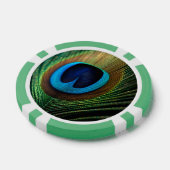 pauwenjuweel poker chips (Enkel)
