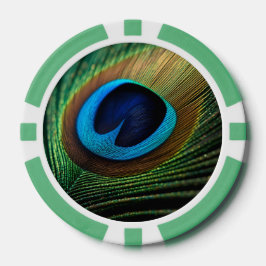 pauwenjuweel poker chips