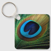 pauwenjuweel sleutelhanger (Voorkant)