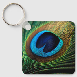 pauwenjuweel sleutelhanger