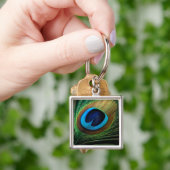 pauwenjuweel sleutelhanger (Hand)