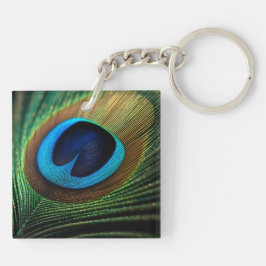 pauwenjuweel sleutelhanger