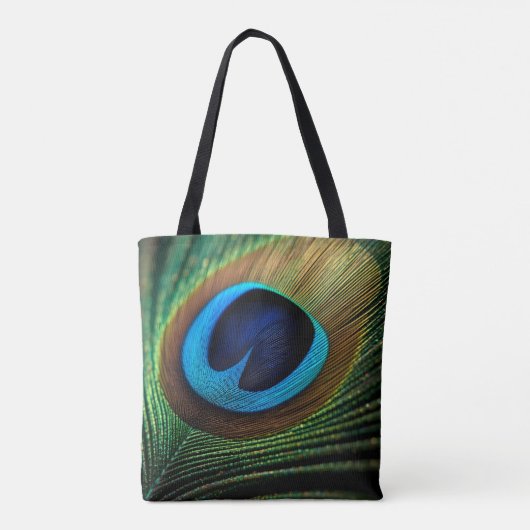 pauwenjuweel tote bag (Achterkant)
