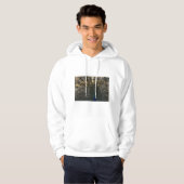 Pauwenkraag hoodie (Voorkant volledig)