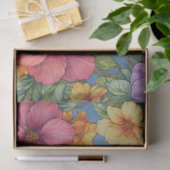Pauwenoog Bloementuin & Vlinders Tissuepapier (Geschenk)