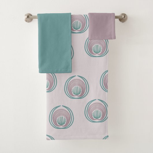 Pauwenoog Cirkels Bad Handdoek (Insitu)