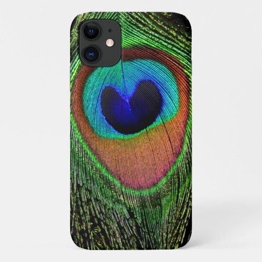 Pauwenoog iPhone 11 Hoesje (Achterkant)