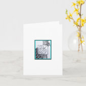 Pauwenoogblad/Blad-Hij Zal Je Nooit in de Steek La Kaart (Gele Bloem)