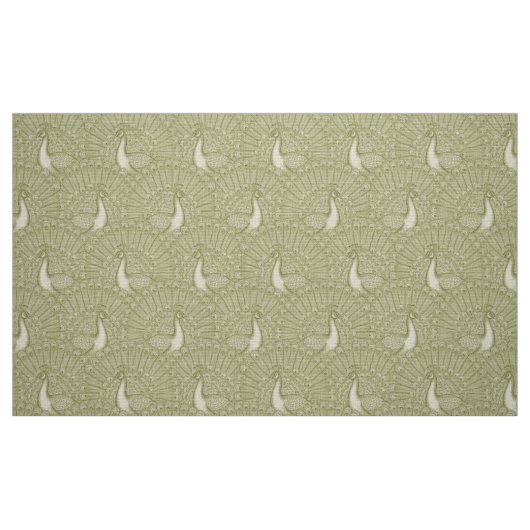 pauwenoogpatroon stof (Fat Quarter)