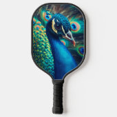 pauwenprofiel pickleball paddle (Achterkant)