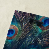 pauwenprofiel strandlaken (In situ)