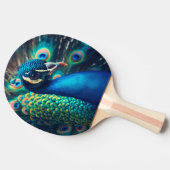pauwenprofiel tafeltennisbatje (Zijkant)