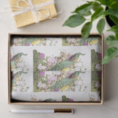 Pauwenserie ontwerp 5 tissuepapier (Geschenk)