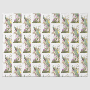 Pauwenserie ontwerp  5 tissuepapier