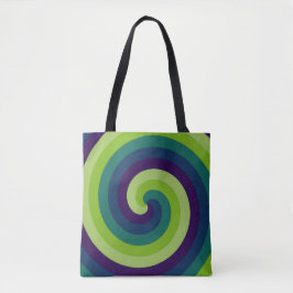 pauwenwervelwind tote bag
