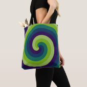 pauwenwervelwind tote bag (Dichtbij)