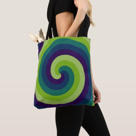 pauwenwervelwind tote bag (Dichtbij)