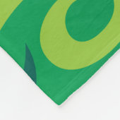 Pauwestaart Fleece Deken (Hoek)