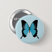 Pauwkoninklijk Ronde Button 5,7 Cm (Voorkant /achterkant)