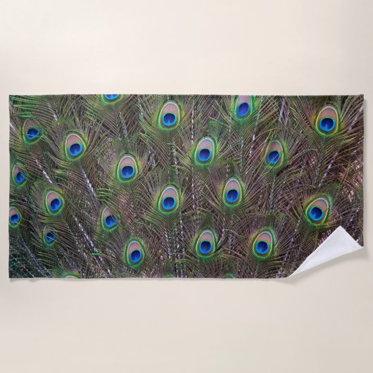 Pauwlufferhanddoek Strandlaken (Voorkant)