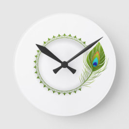 Pauwluierveer Krishna symbool Ronde Klok