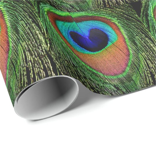 Pauwogen Ommwikkelpapier Cadeaupapier (Rol Hoek)