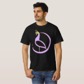 Pauwontwerp voor T-shirt (Voorkant volledig)
