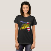 Pauwoogbaars T-shirt (Voorkant volledig)