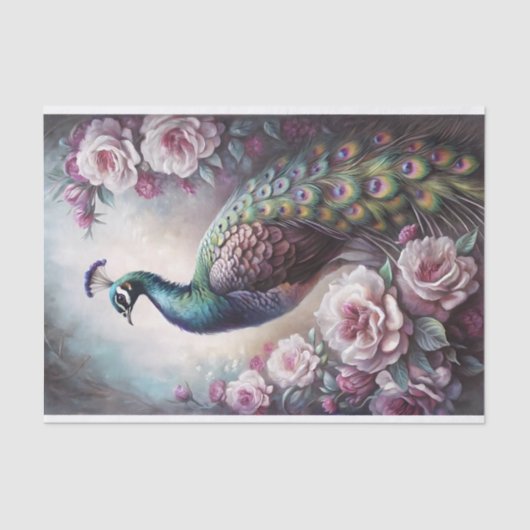 Pauw's Garden Decoupage Tissuepapier (Voorkant)