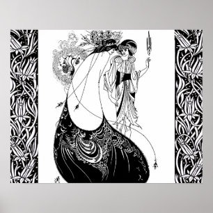 Pauwstaart Rok Beardsley Nieuw Poster