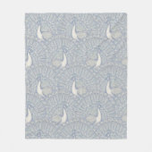 pauwstaartpatroon fleece deken (Voorkant)