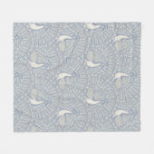 pauwstaartpatroon fleece deken (Voorkant (Horizontaal))