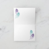 Pauwveer Bedankkaart (Binnen)