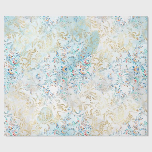 Pauwveer Cadeaupapier (Vlak)