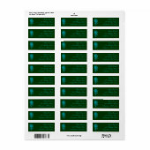 Pauwveer Etiket (Full Sheet)