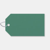 Pauwveer Feestelijke Aangepaste Cadeautags Cadeaulabel (Achterkant Horizontaal)