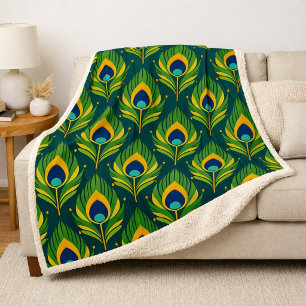 Pauwveer Fleece Deken