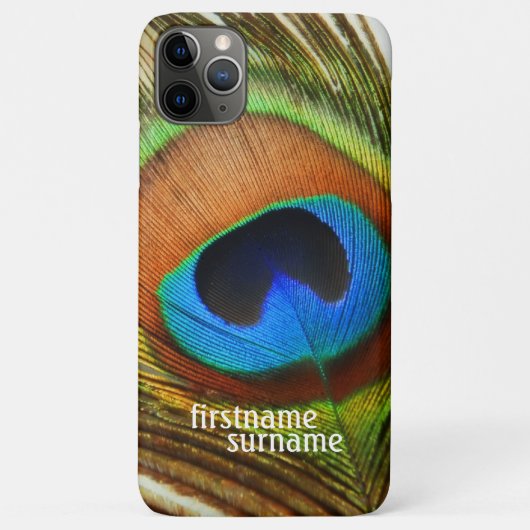 Pauwveer Maatwerk Naam Case-Mate iPhone Case (Achterkant)