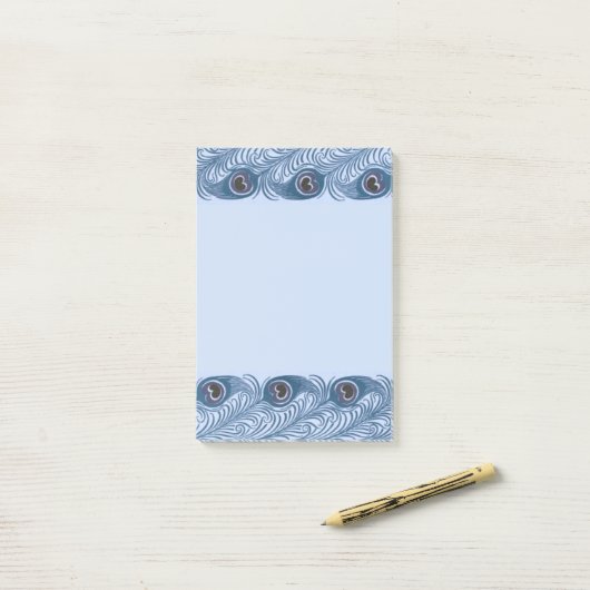 Pauwveer Post-it® Notes (Op bureau)