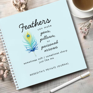 Pauwveer Sassy Motiverende Spreuk Dagboek Notitieboek