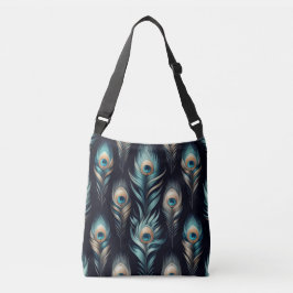 Pauwveren Crossbody Tas