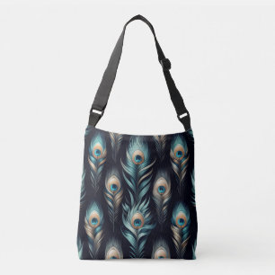 Pauwveren Crossbody Tas