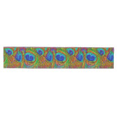 Pauwveren Glas Kunst 1 Medium Tafelloper (Horizontaal)