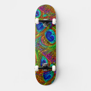 Pauwveren Glas Kunst 1 Skateboard