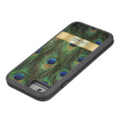 Pauwveren iPhone 6 Monogram Hoesje (Bodem)